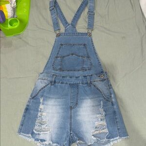 Denim Overalls